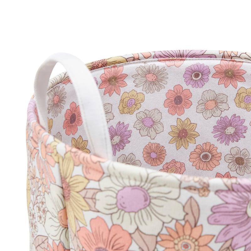 Farrah Floral Sunset Designer Printed Basket