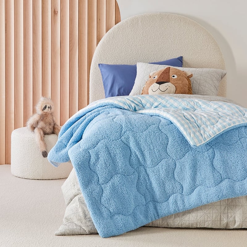 Teddy Guss Gingham Blanket