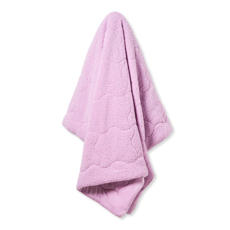 Teddy Lilac Blanket