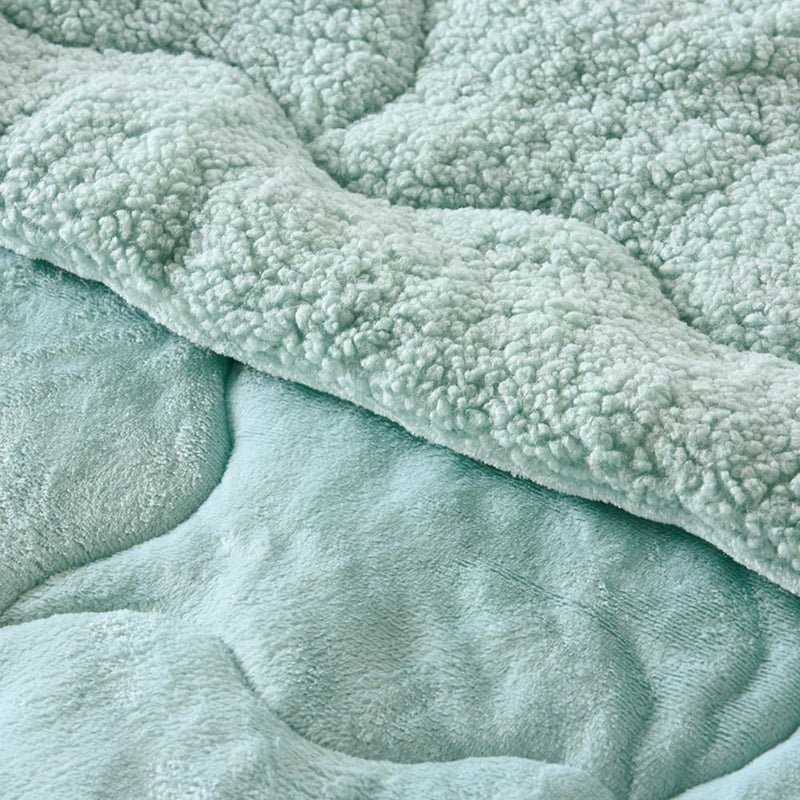 Teddy Seafoam Blanket