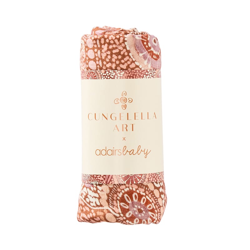 Cungelella Bilabila Pink Clay Swaddle