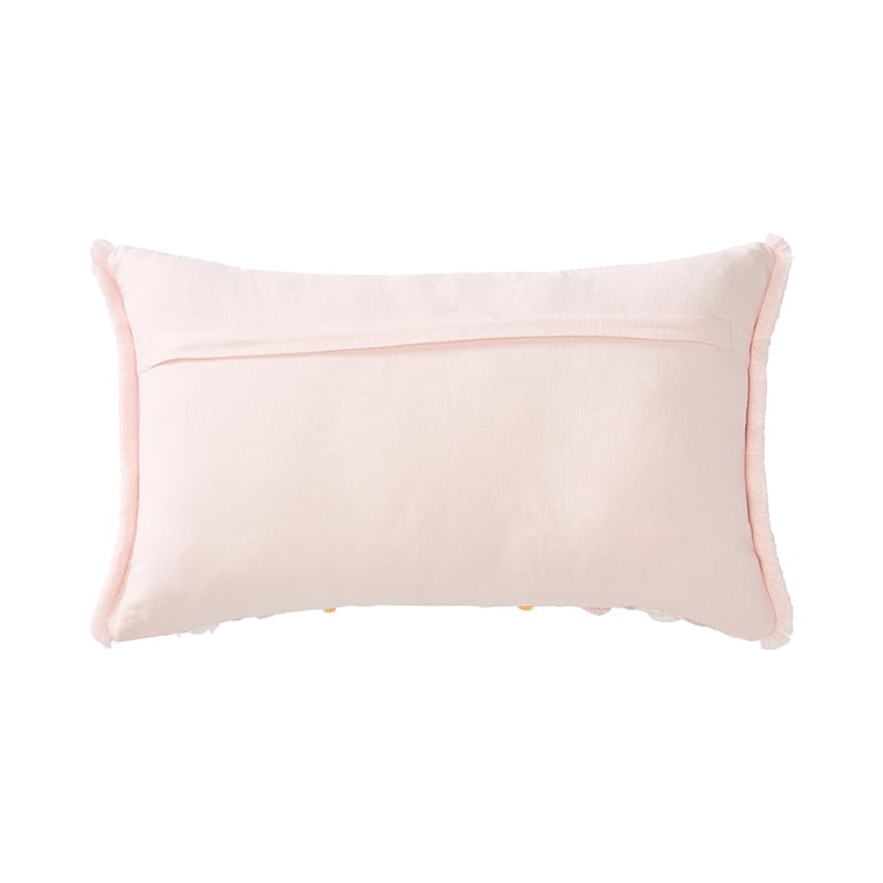 Tufted Pink Rainbow Cushion