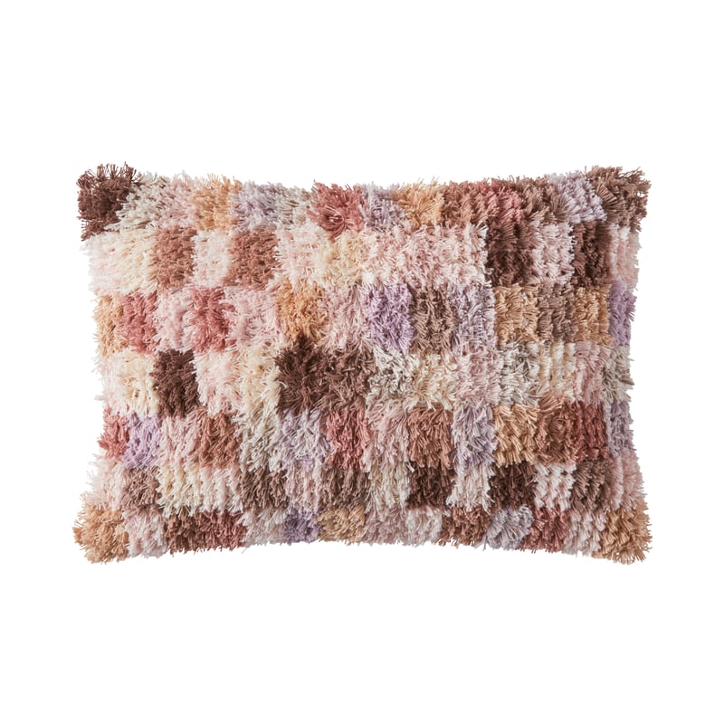 Hadley Naturals Check Cushion
