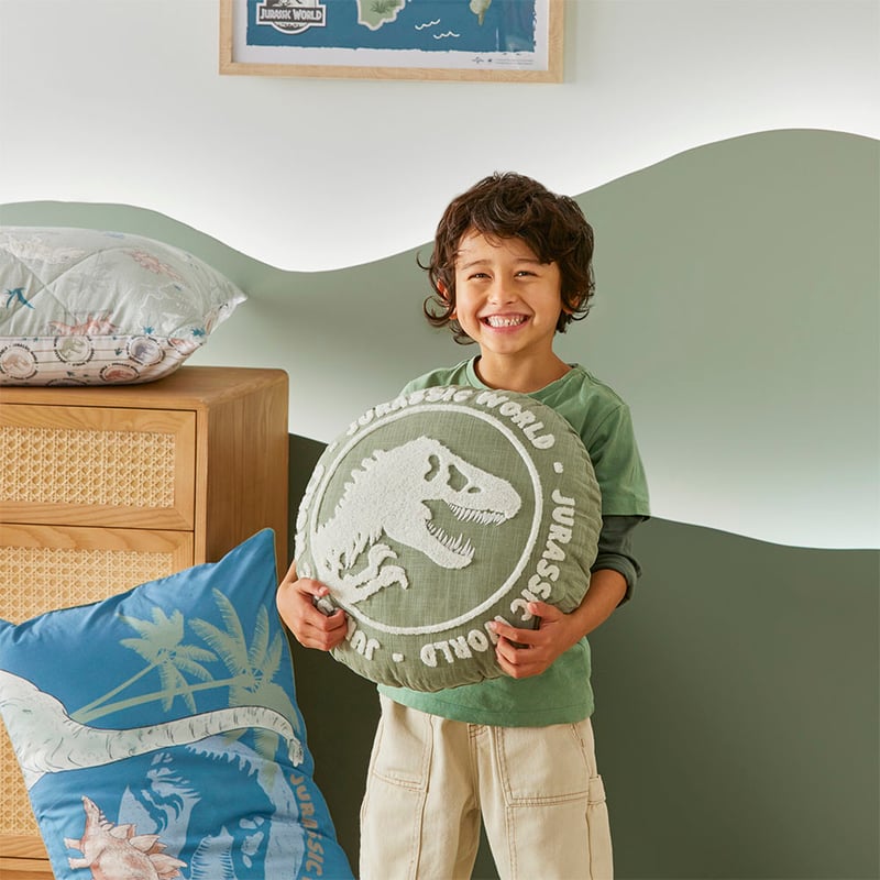 Universal Khaki Jurassic World Cushion