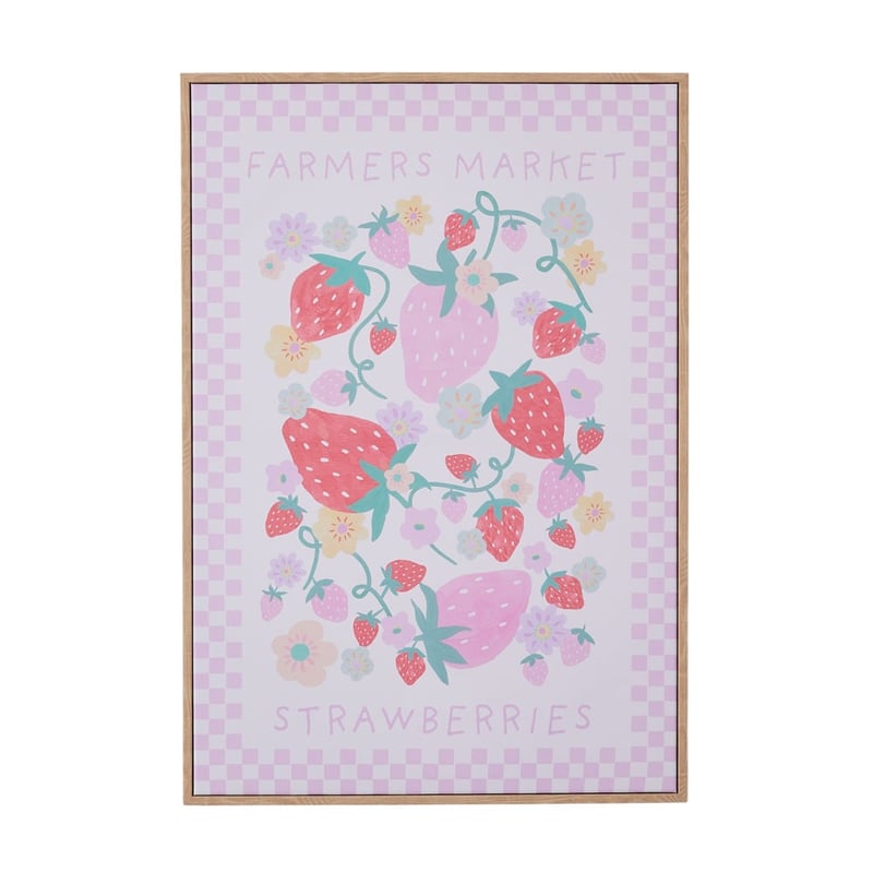 Summer Strawberry Wall Art