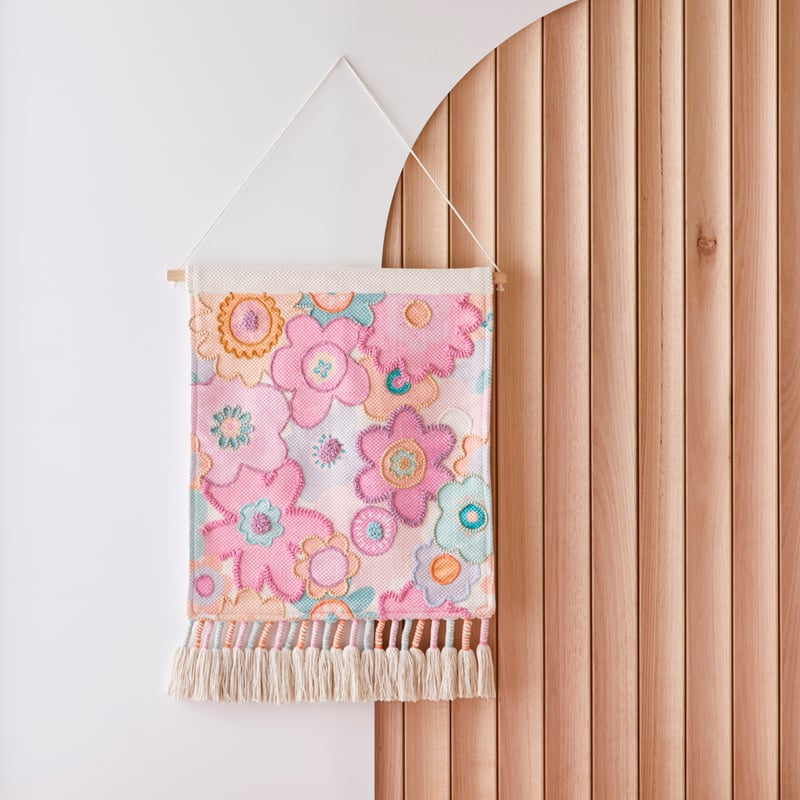 Poppy Floral Multi Designer Wall Décor