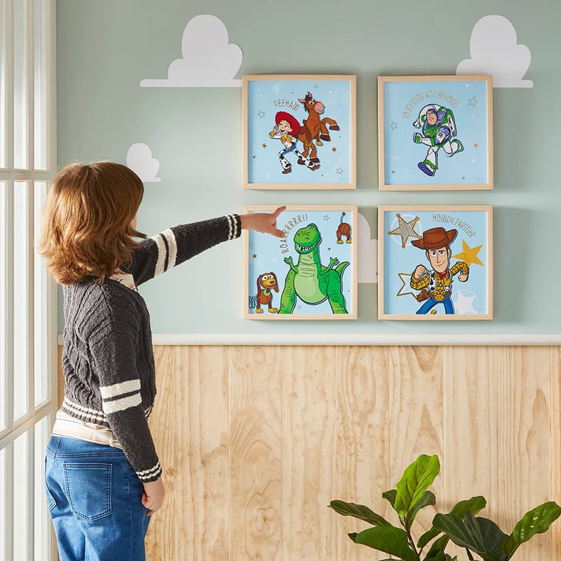 Disney Pixar Toy Story Jessie & Bullseye Wall Art  