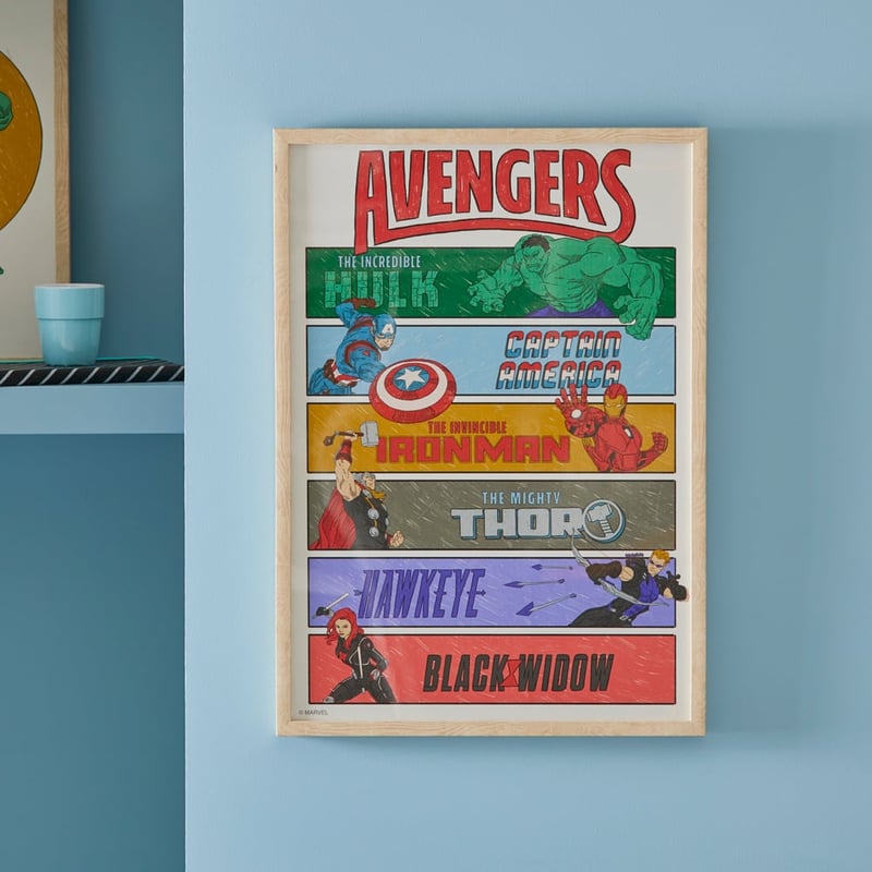 Marvel Avengers Assemble Wall Art