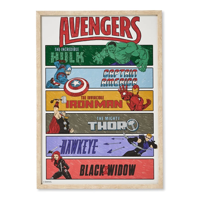 Marvel Avengers Assemble Wall Art