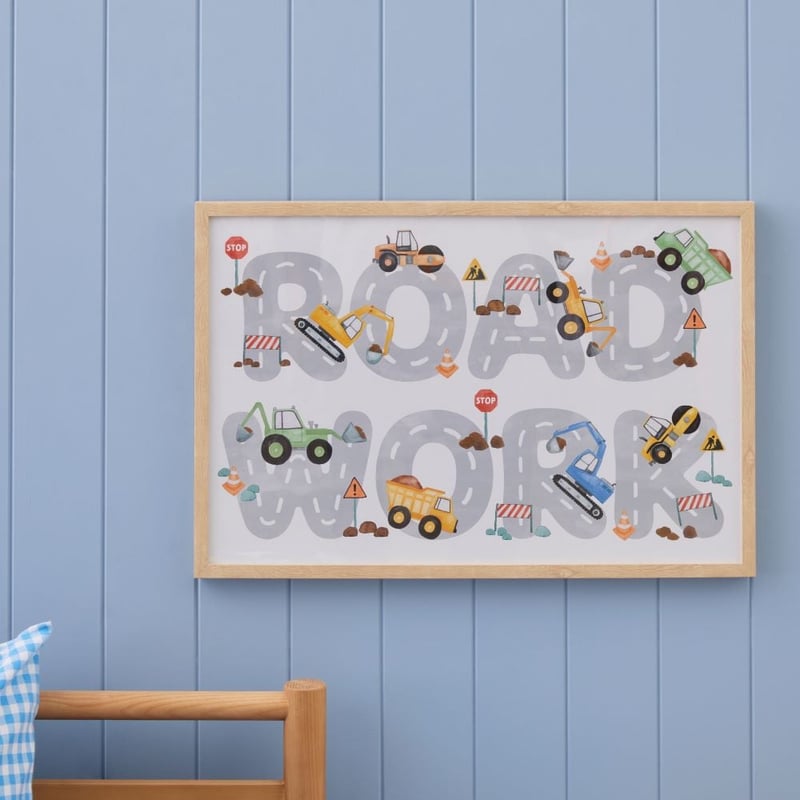 Roadworks Wall Art