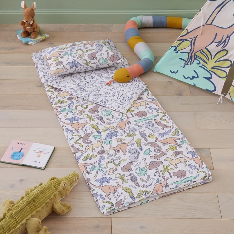 Animals of Oz Natural Sleepover Sleeping Bag