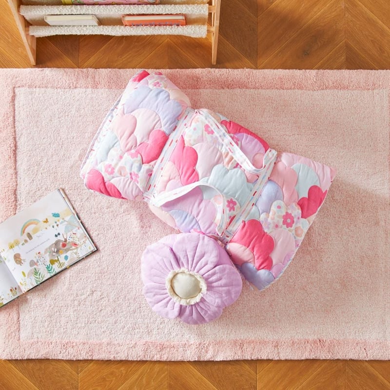 Stella Floral Pink Sleeping Bag