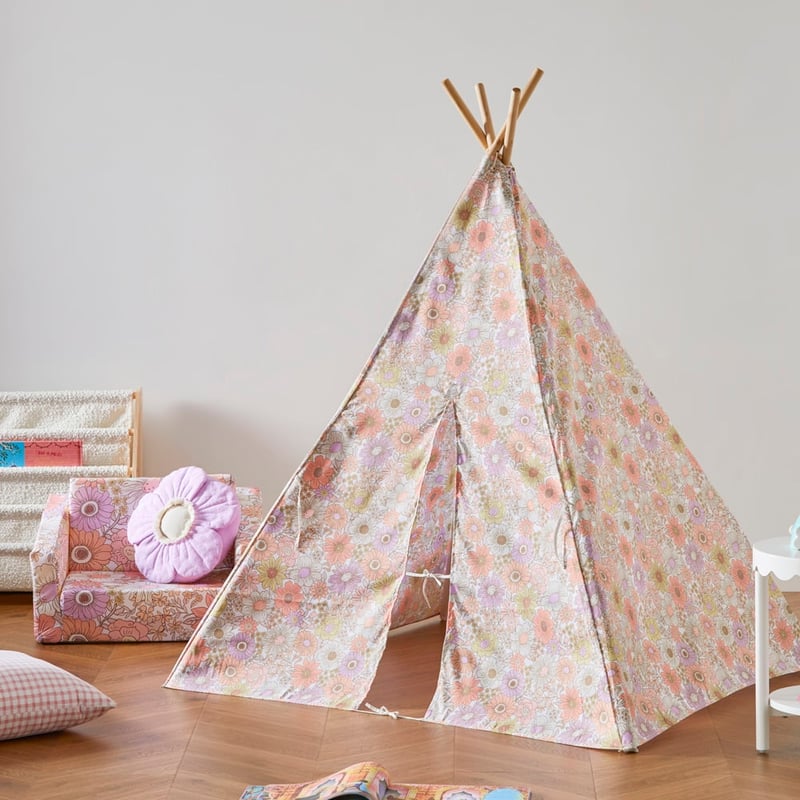 Farrah Floral Sunset Teepee