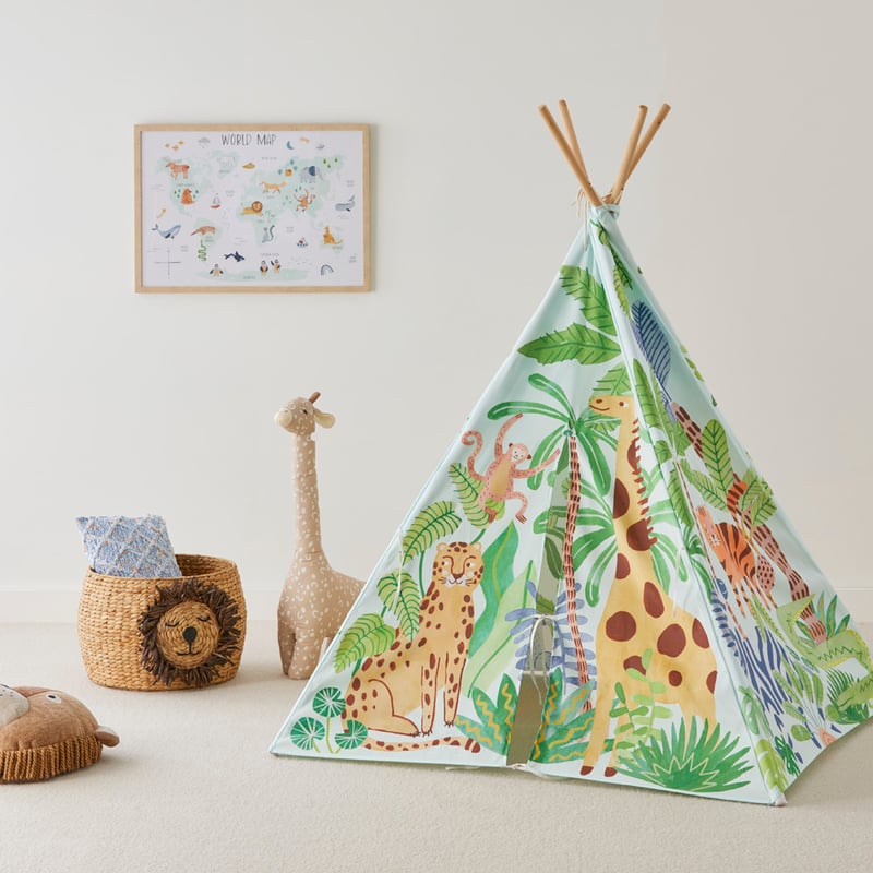 Kids Jungle Safari Teepee