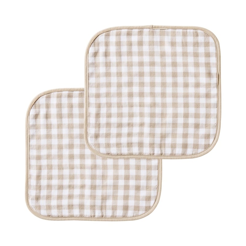 Gingham Nursery Towel Set  