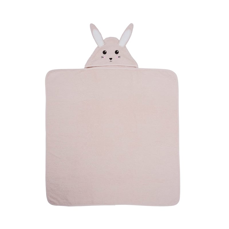 Baby Bath Time Bunny Hooded Towel
