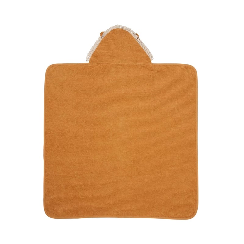 Baby Bath Time Lion Hooded Towel