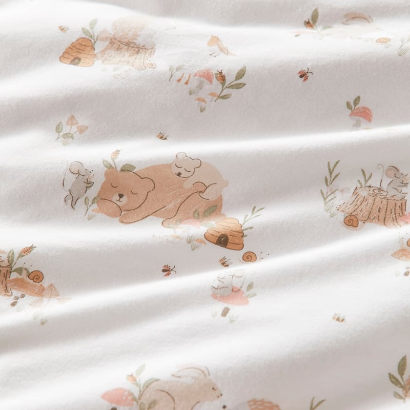 Little Bear & Friends Natural Jersey Baby Swaddles Pack of 2