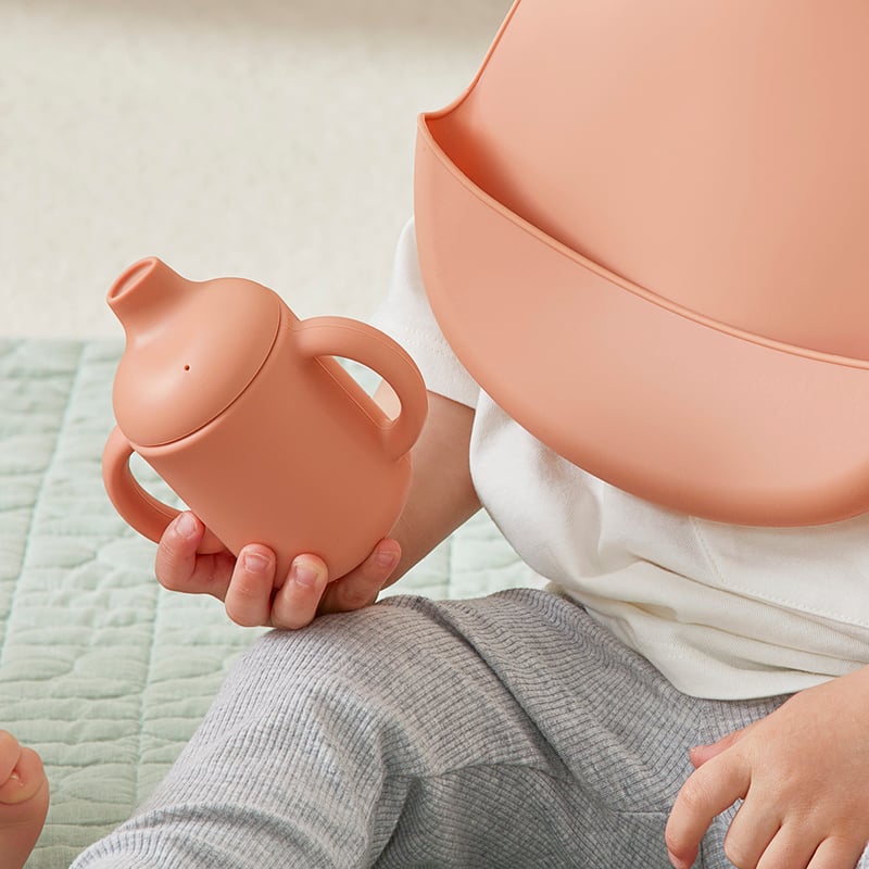 Silicon Clay Meal Time Collection Sippy Cup 2 Pack