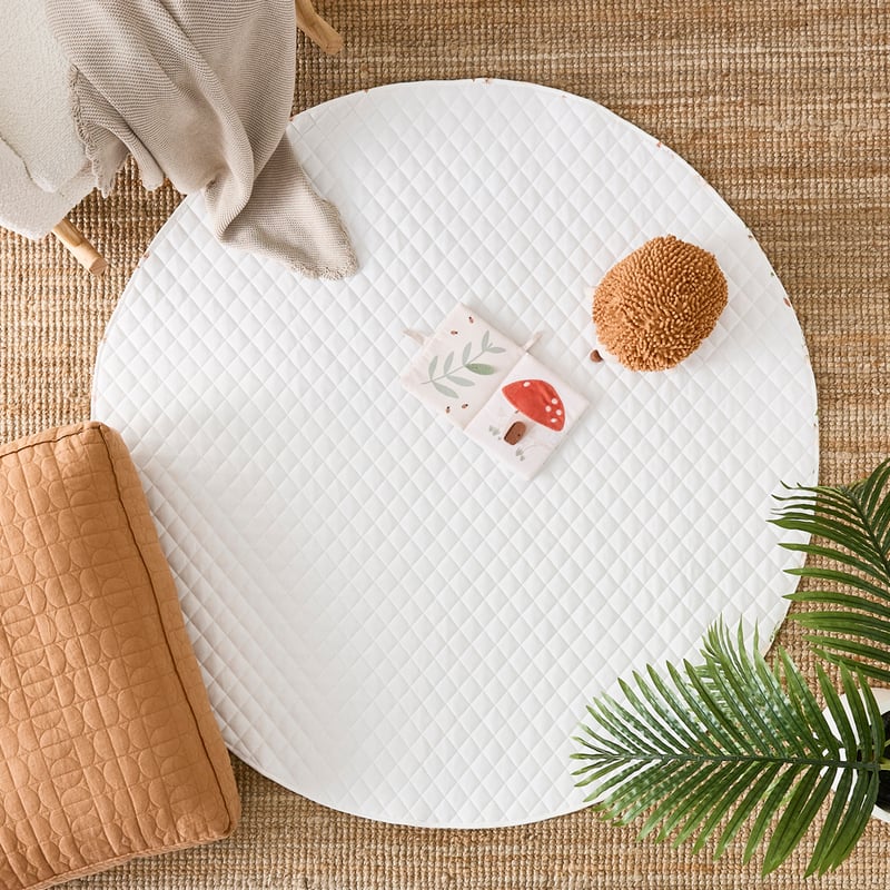 Native Flora Quilted Jersey Play Mat