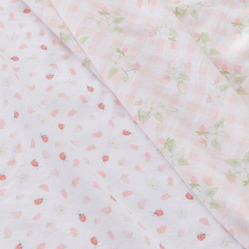 Heirloom Berry Sweet Soft Pink Baby Swaddles 2pk