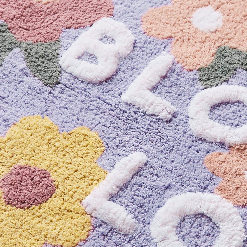 Blooming Lovely Lilac Multi Bath Mat