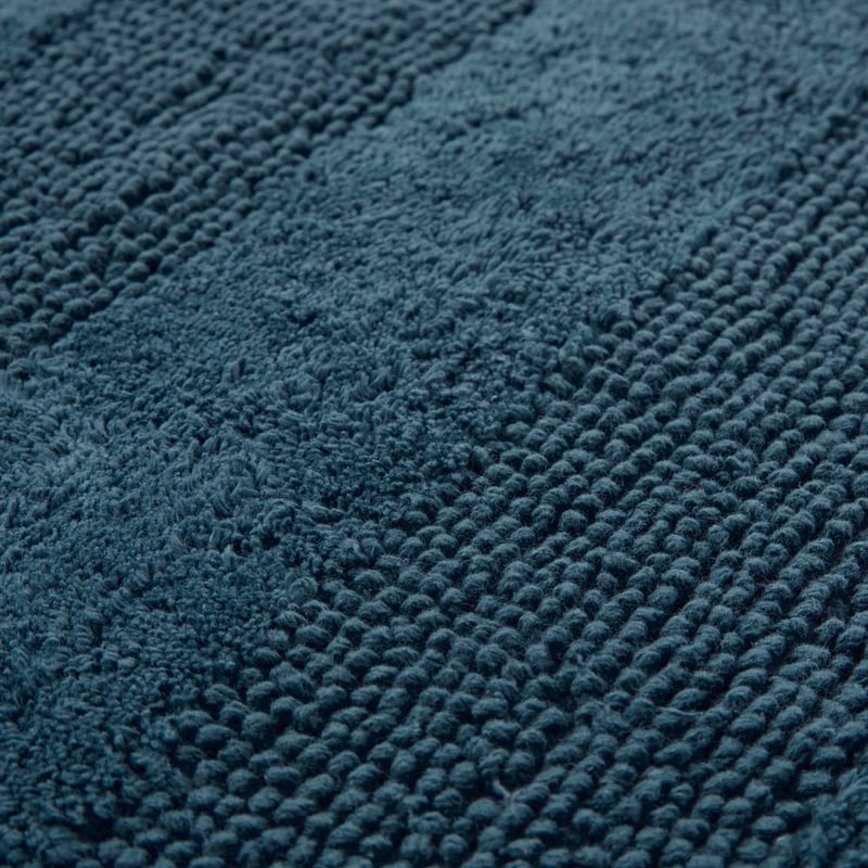 Morgan Majolica Blue Bath Mat