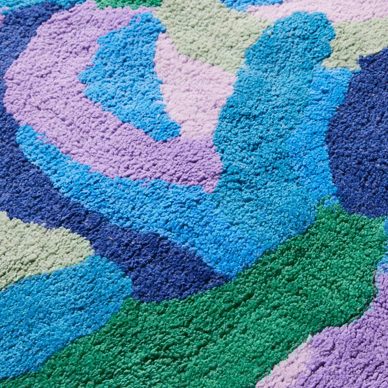 Erin Reinboth Sea Sprays Bath Mat