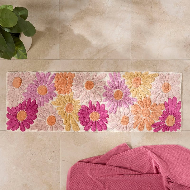 Garden Bed Spiced Berry Multi Bath Runner
