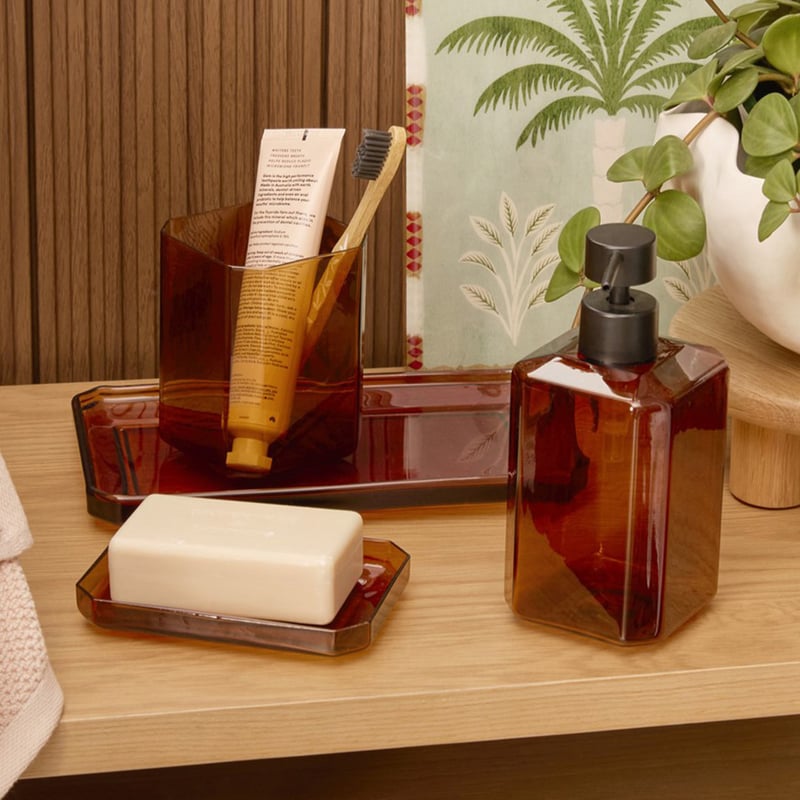 Cancun Amber Bathroom Accessories