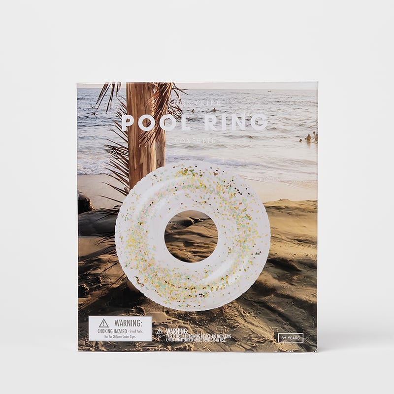 Confetti Multi Tube Pool Ring