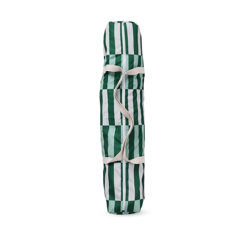 Green Stripe Beach Cabana