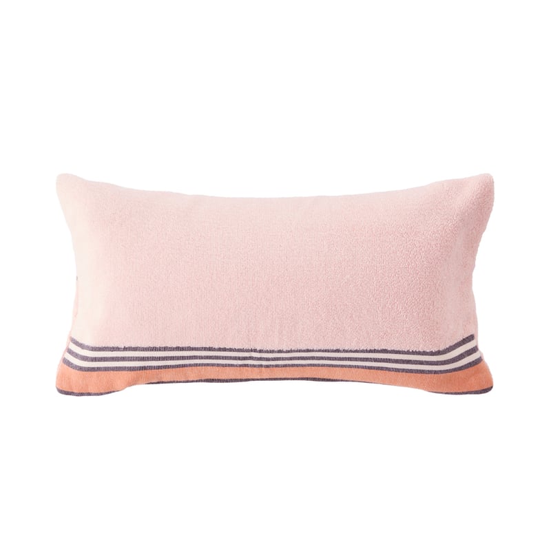 Soft Pink Stripe Inflatable Beach Pillow