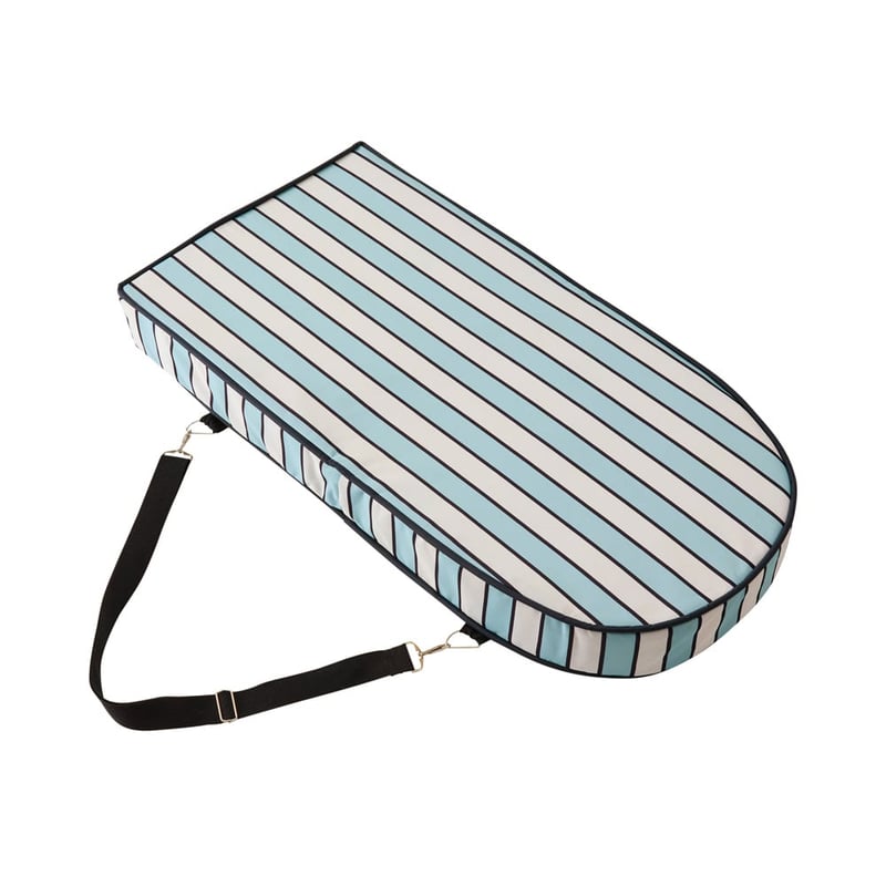 Blues Stripe Padded Canvas Beach Chair