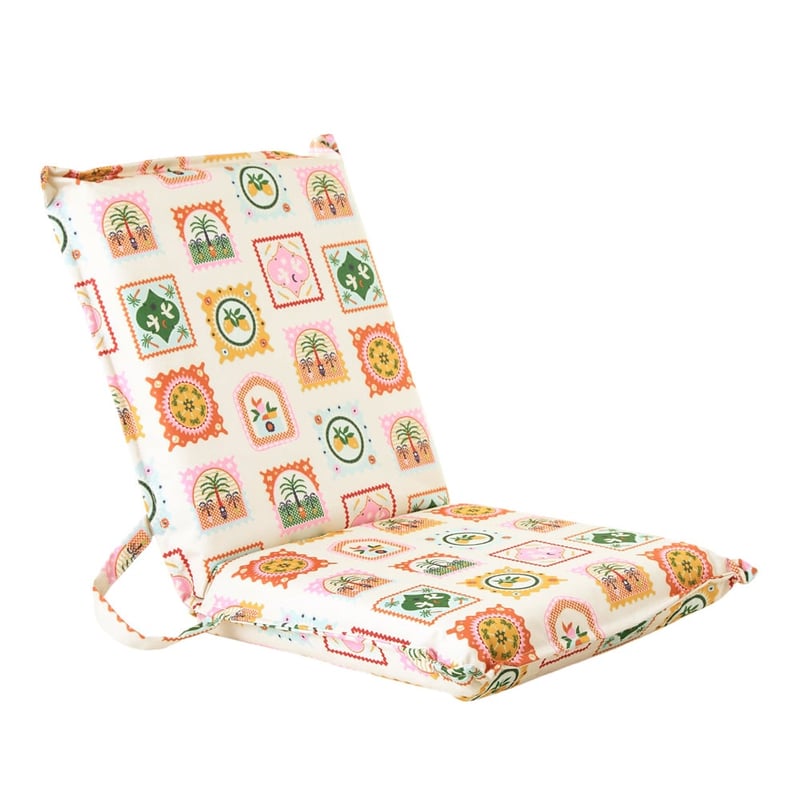 Holiday Stamp Multi Padded Canvas Beach Chair