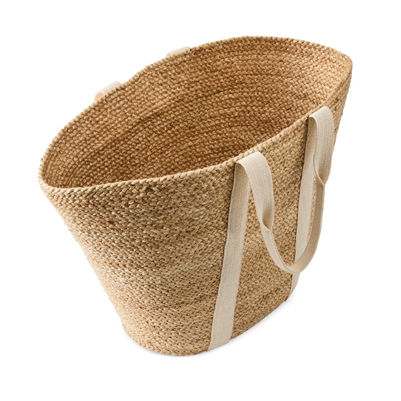 Jute Natural & Cream Beach Bag