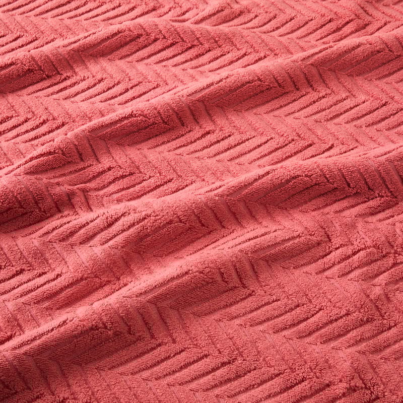 Mimosa Textured Strawberry Marle Towel Range