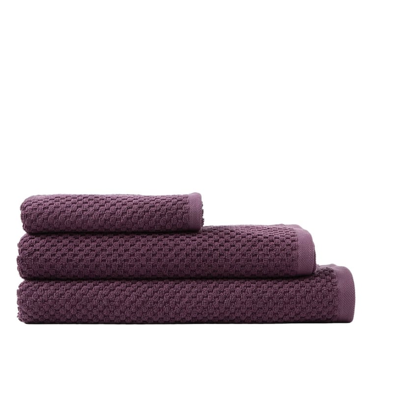 Morgan Black Plum Towel Range 