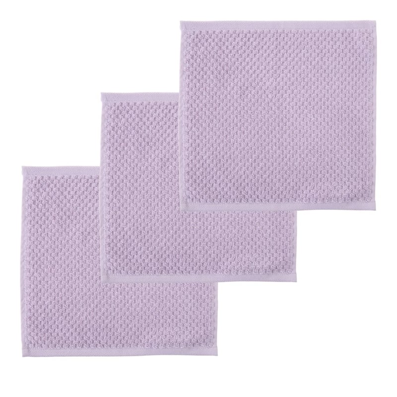 Morgan Lilac Face Washer Pack of 3