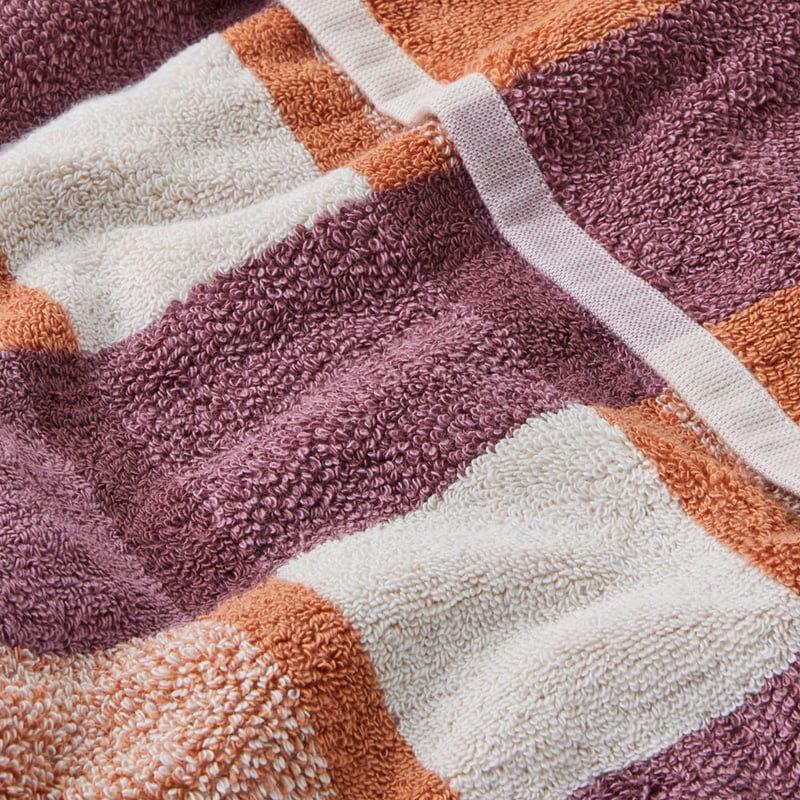 Wentworth Grape Multi Check Towel Range