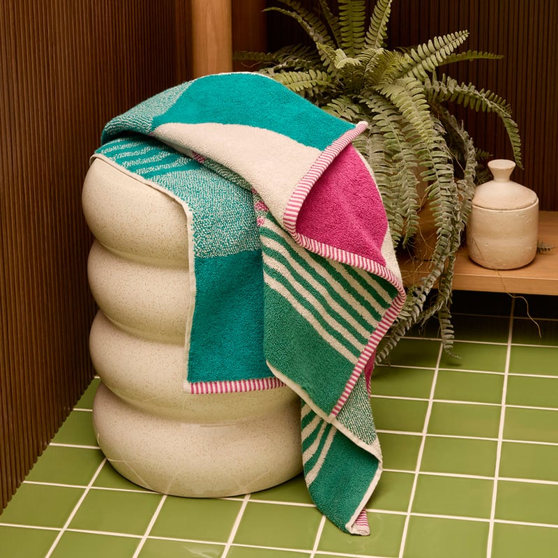 Fletcher Check Jade Multi Towel Range