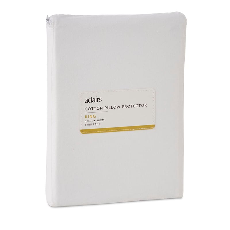 Cotton Pillow Protectors Twin Pack