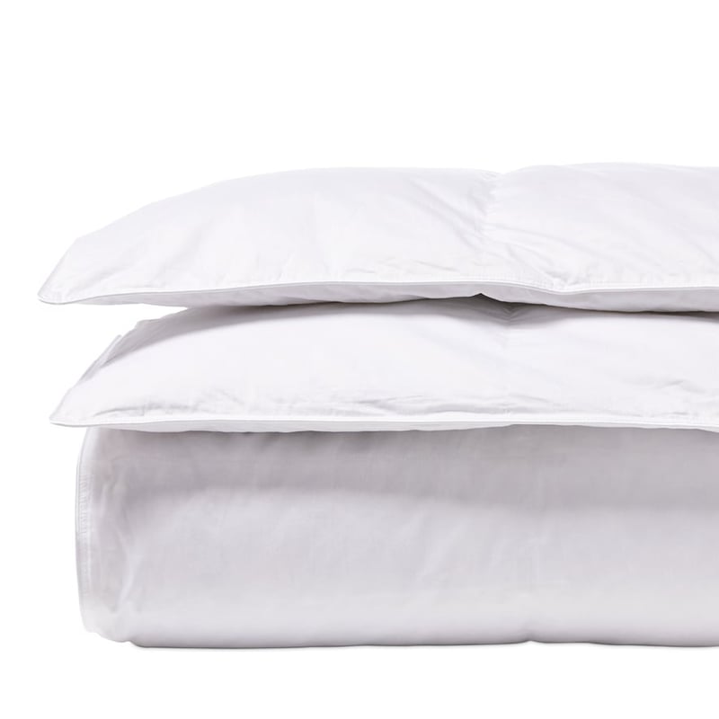 Downtime Silver Feather & Goose Down Quilt