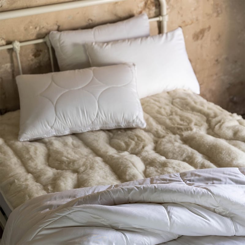 Sleep Therapy Wool Mattress Topper