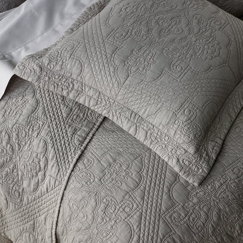 Zaria Taupe Bedspread Set + Separates
