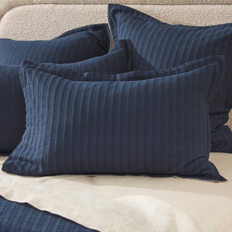 Victoria Denim Matelasse Coverlet Separates