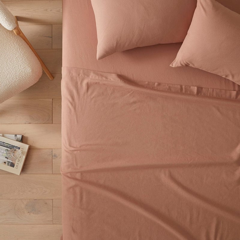 Flannelette Plain Clay Sheet Set