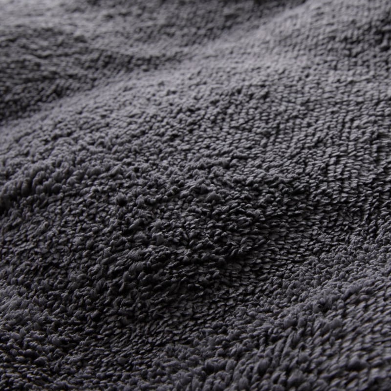 Sherpa Plain Charcoal Quilt Cover Set