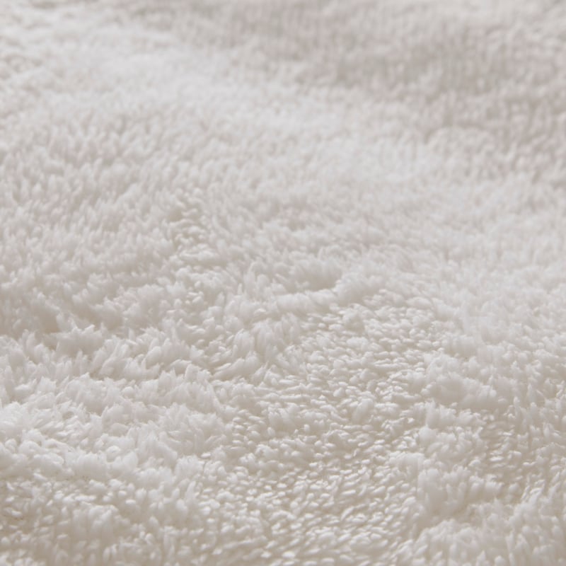 Sherpa Plain Off White Quilt Cover Set