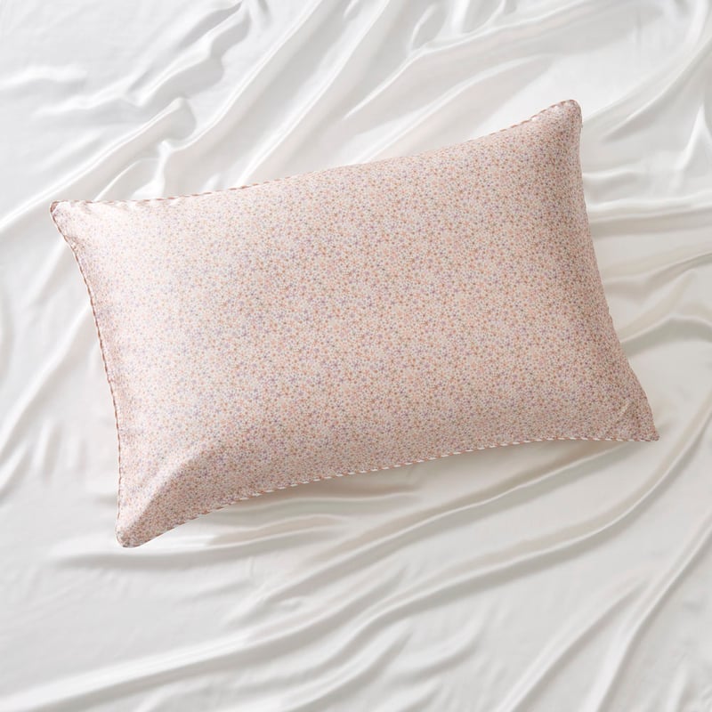 Serena Floral Pure Silk Printed Pillowcase
